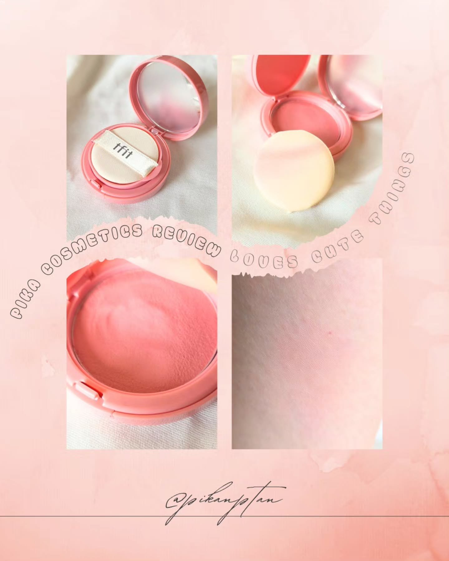 フラッフィーベルベットクッションチーク /TFIT/ジェル・クリームチークを使ったクチコミ（2枚目）