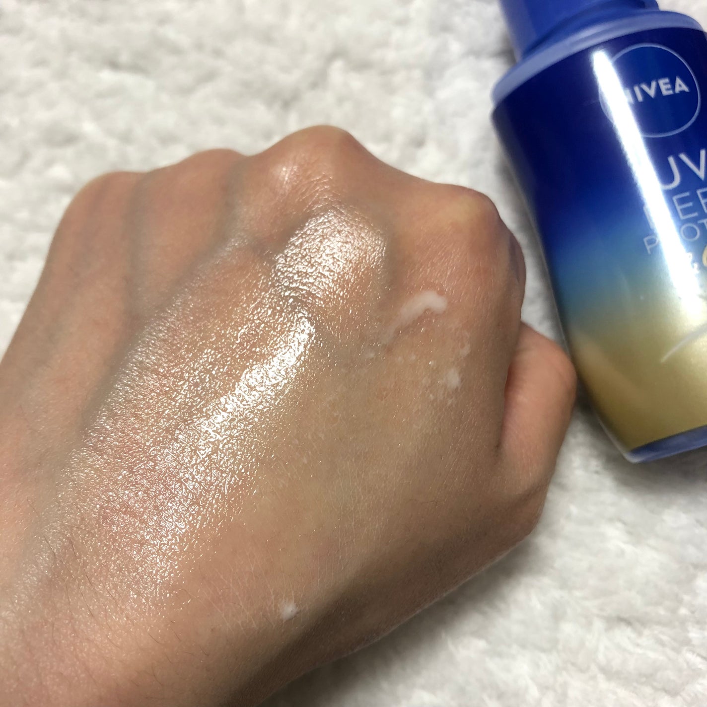 ニベアUV ディーププロテクト&ケア ミルクミスト/ニベア/日焼け止めミスト・スプレーを使ったクチコミ(3枚目)