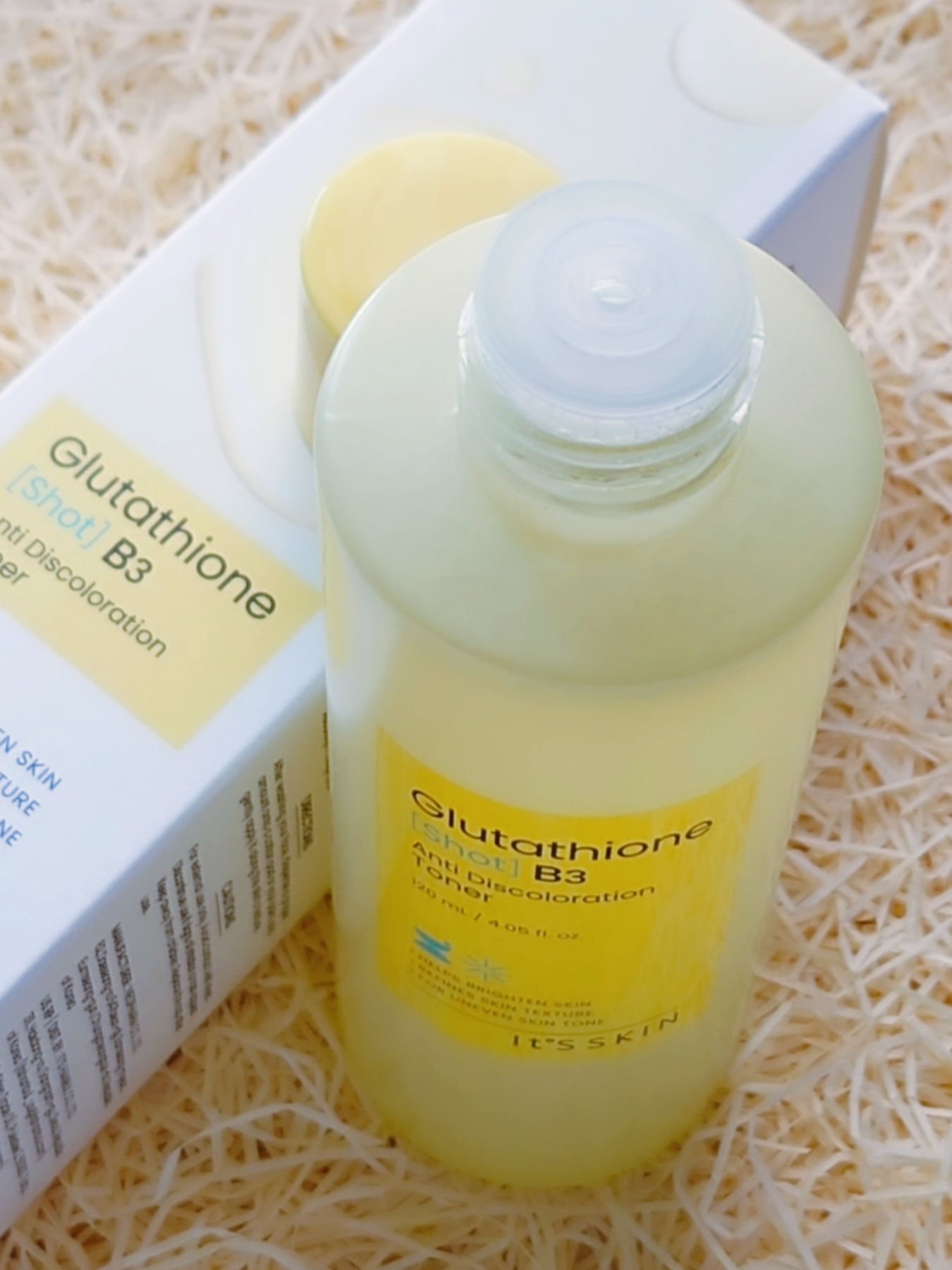 グルタチオンショットB3シミ跡セラム/It's skin/美容液を使ったクチコミ（3枚目）