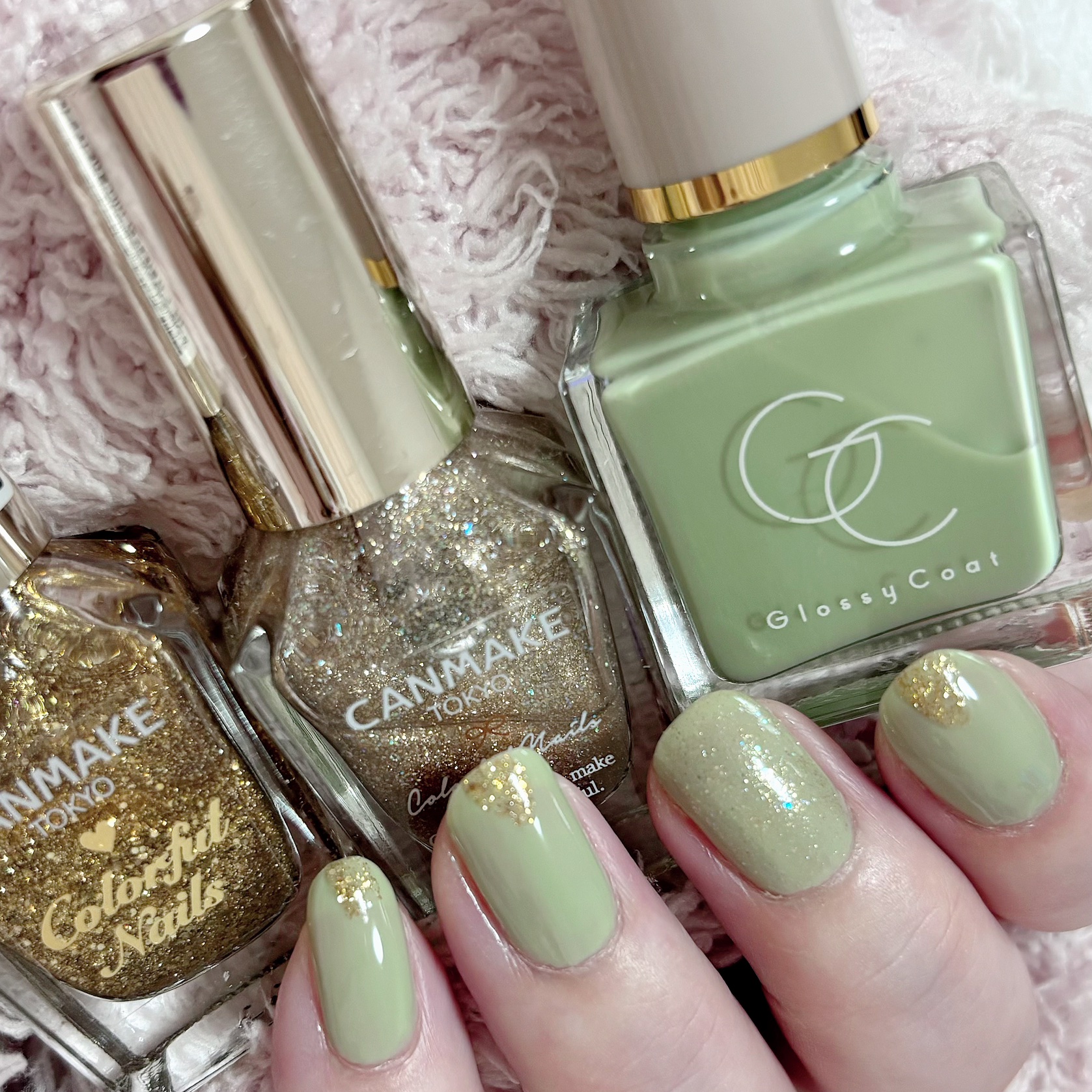 グロッシーコート/スキューズミー/オールインワンネイルを使ったクチコミ（1枚目）