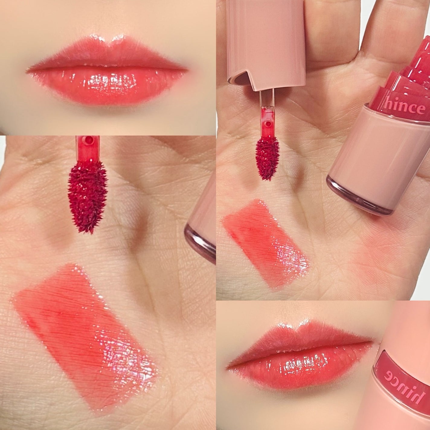 ロウグロウジェルティント/hince/リップティントを使ったクチコミ(6枚目)