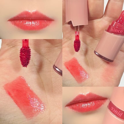 ロウグロウジェルティント/hince/リップティントを使ったクチコミ(6枚目)