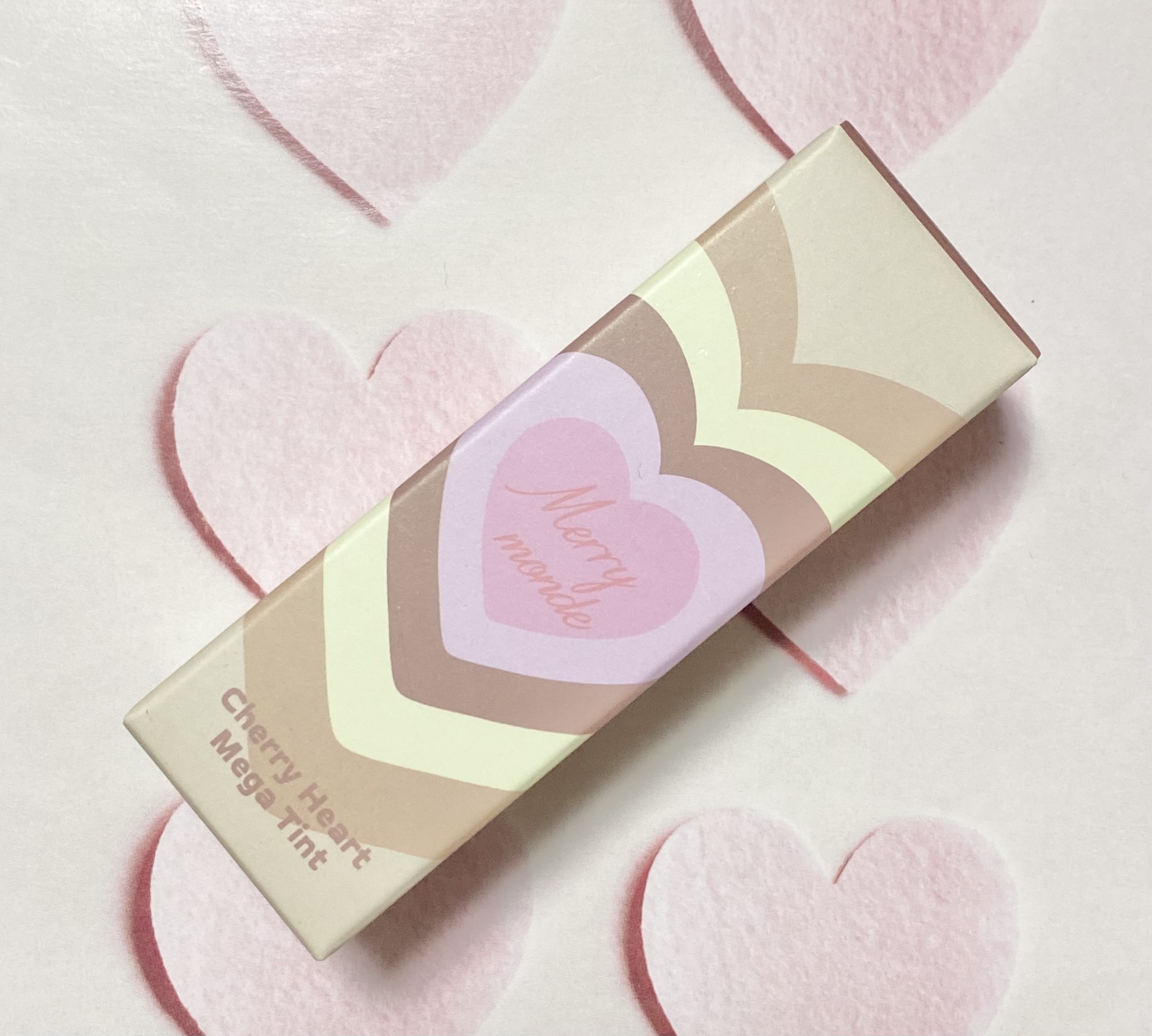 チェリーハート メガティント/Merrymonde/リップティントを使ったクチコミ（1枚目）