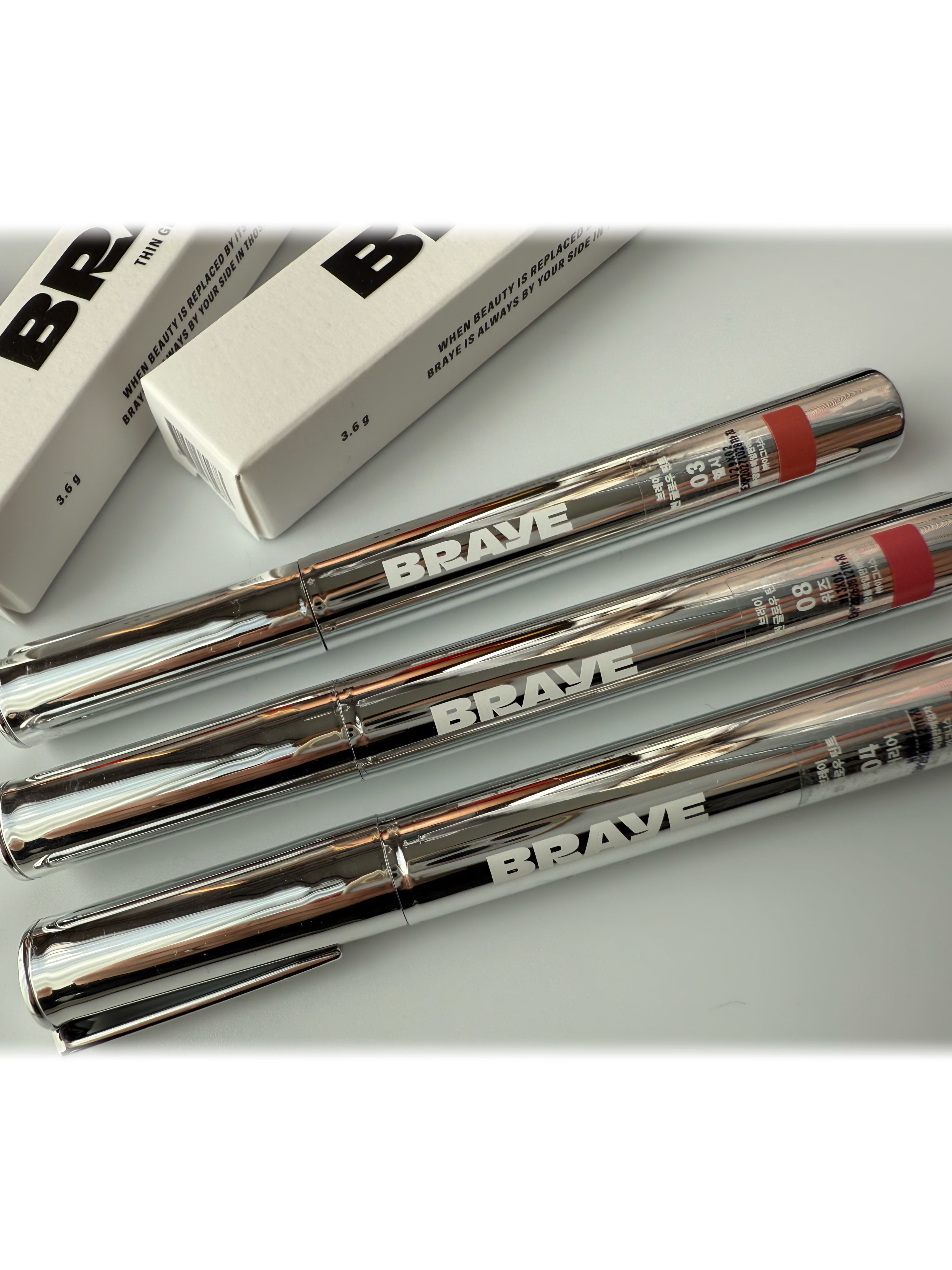 THIN GLOW TINT/BRAYE/口紅を使ったクチコミ（1枚目）