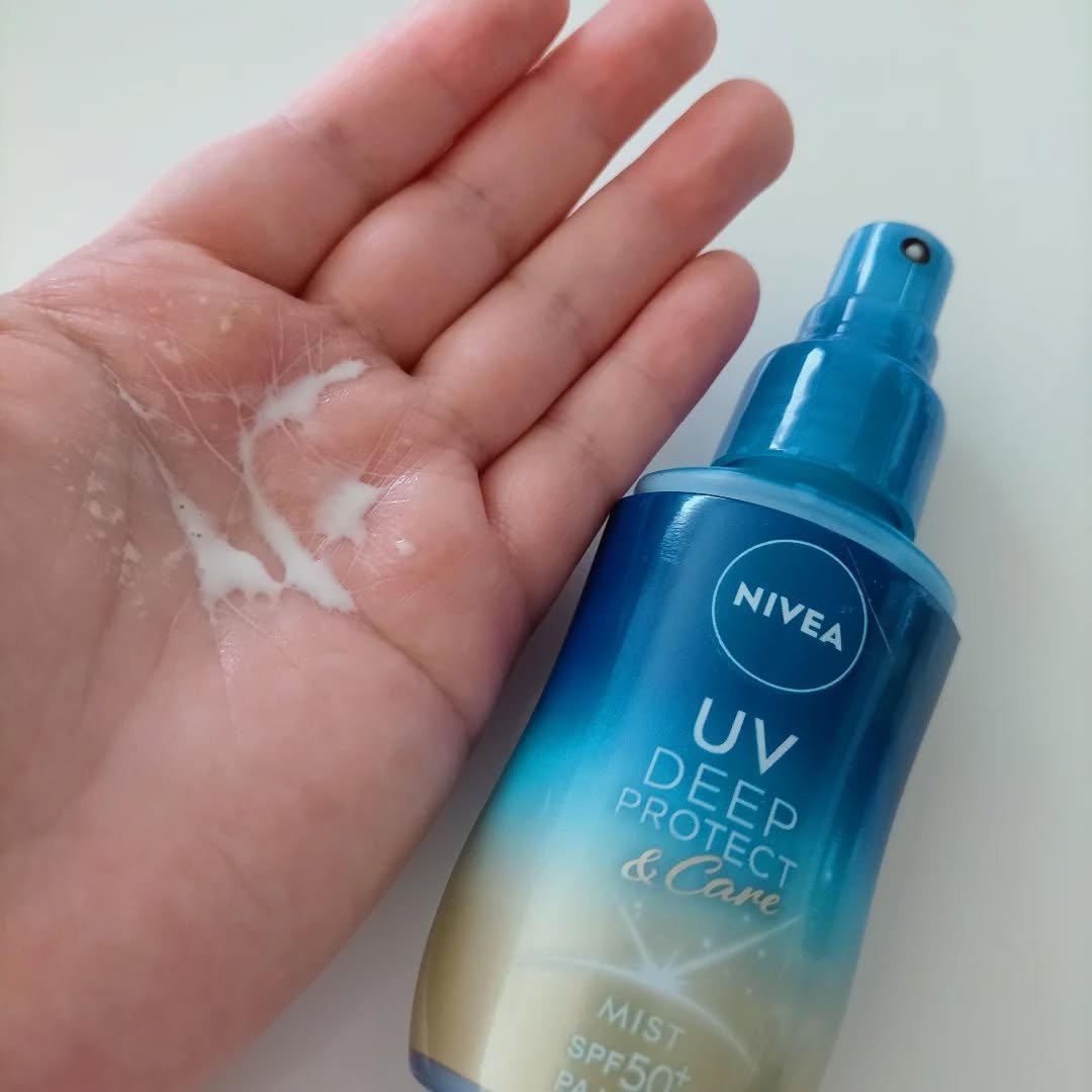 ニベアUV ディーププロテクト＆ケア ミルクミスト/ニベア/日焼け止めミスト・スプレーを使ったクチコミ（3枚目）