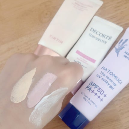 ハトムギUVミルキージェル/KUMANO COSMETICS/日焼け止めジェルを使ったクチコミ(1枚目)