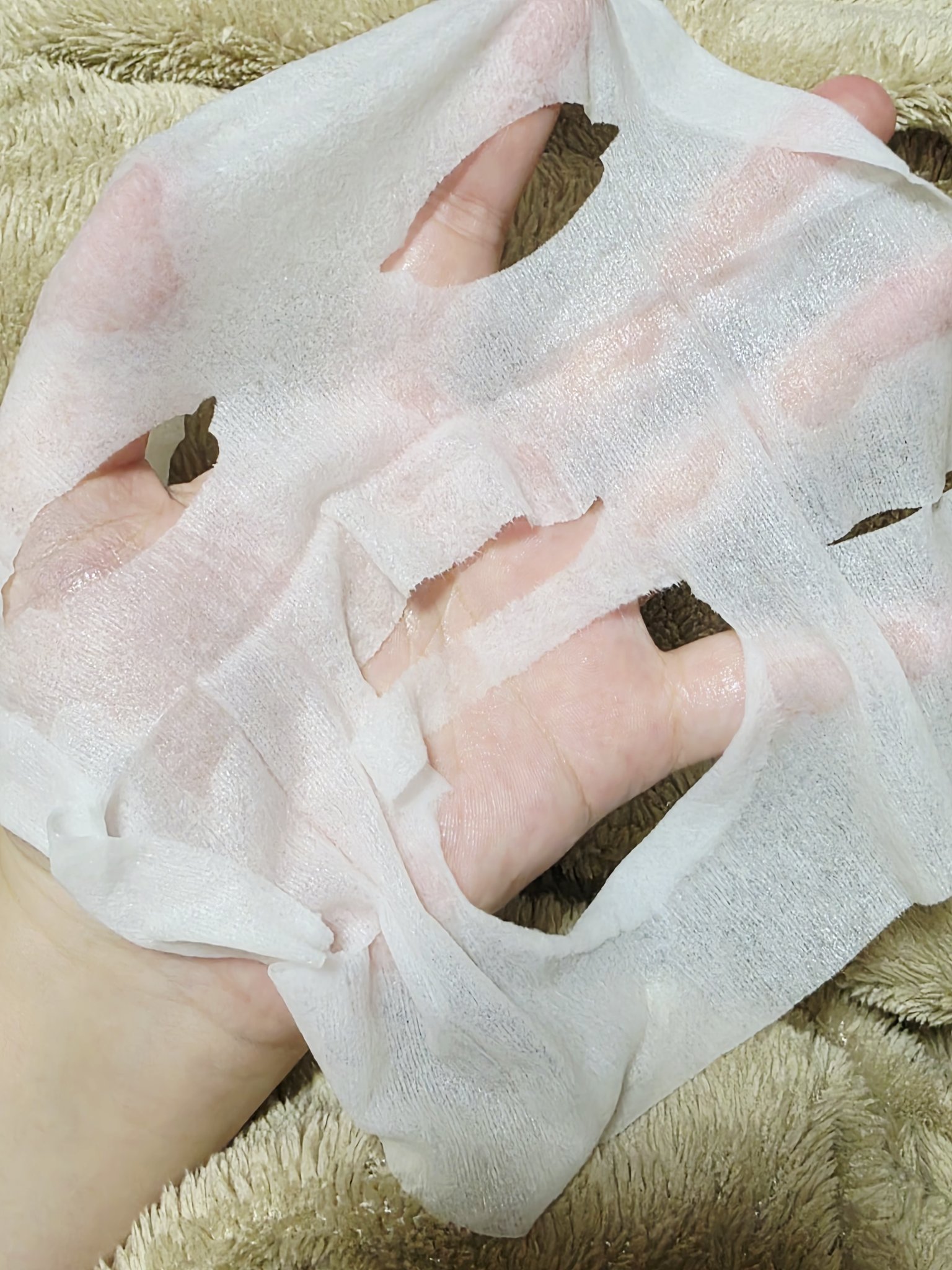 サボリーノ メガショット 夜用白玉美容マスク/サボリーノ/シートマスク・パックを使ったクチコミ（3枚目）