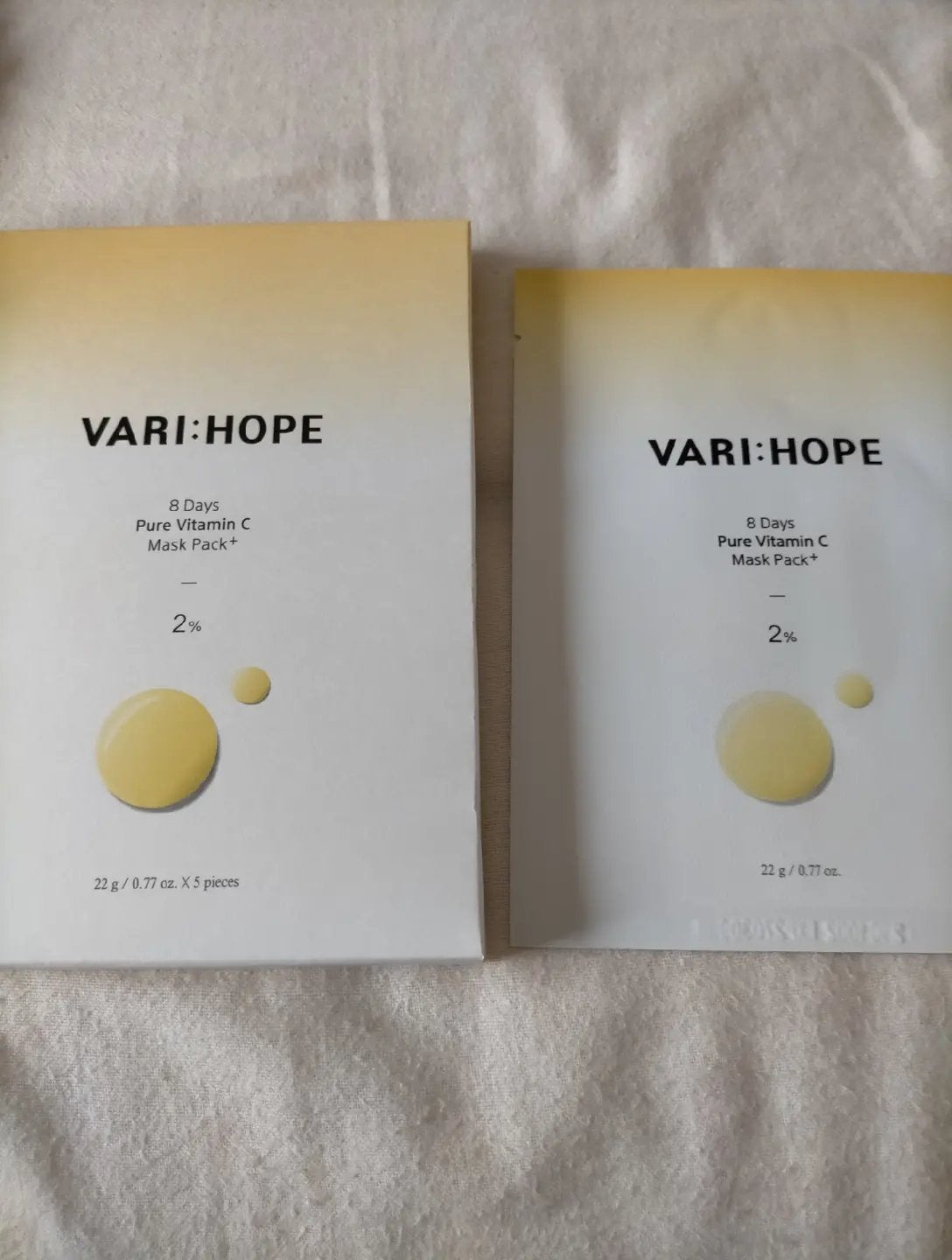 8デイズピュアビタミンCアンプル/VARI:HOPE/美容液を使ったクチコミ(5枚目)