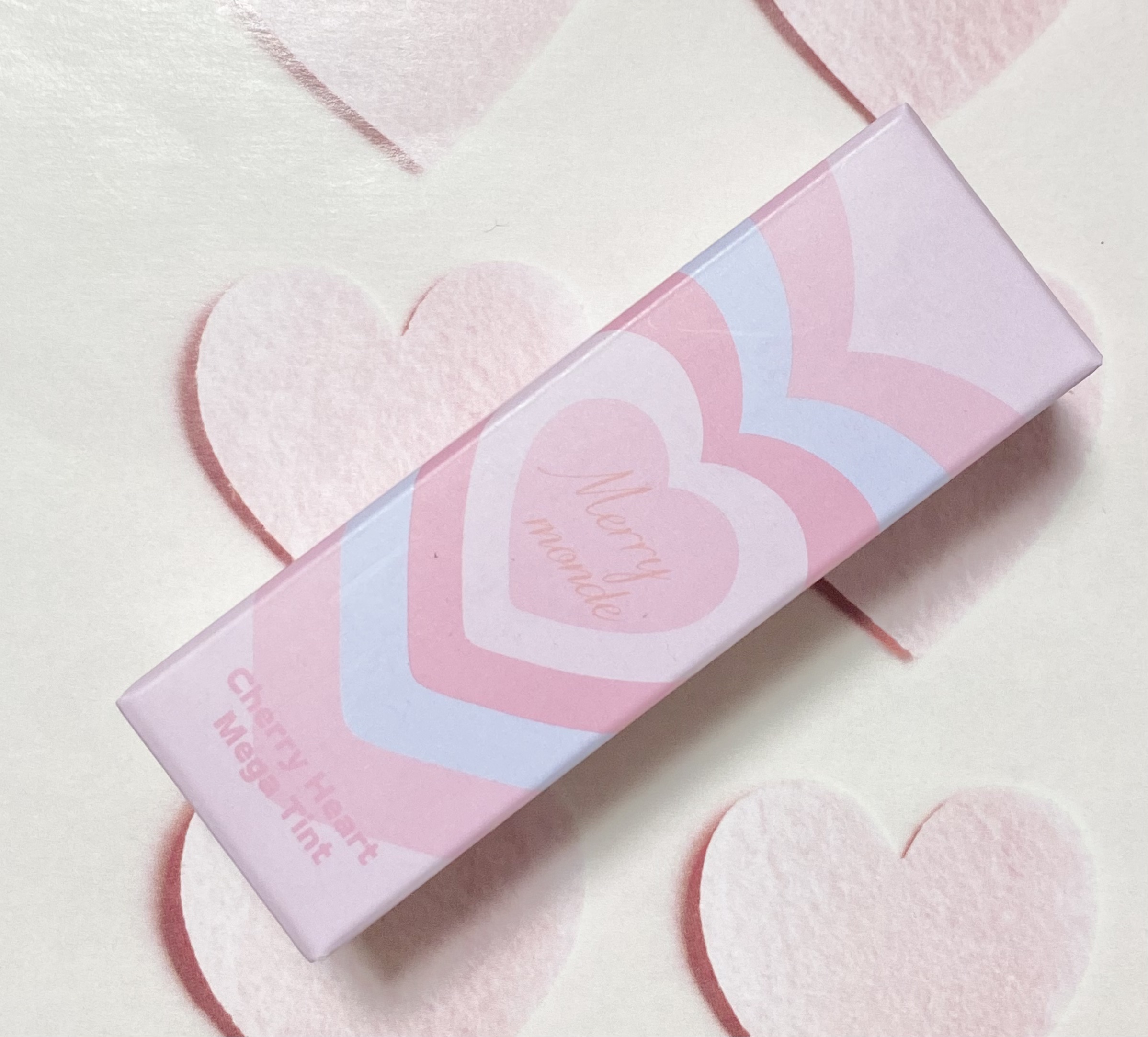 チェリーハート メガティント/Merrymonde/リップティントを使ったクチコミ（1枚目）