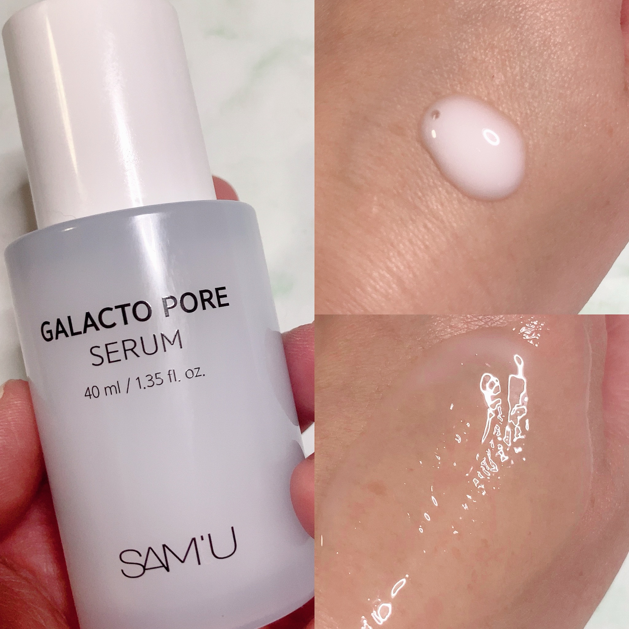 サミュ ガラクトポア セラム/SAM'U/美容液を使ったクチコミ（3枚目）