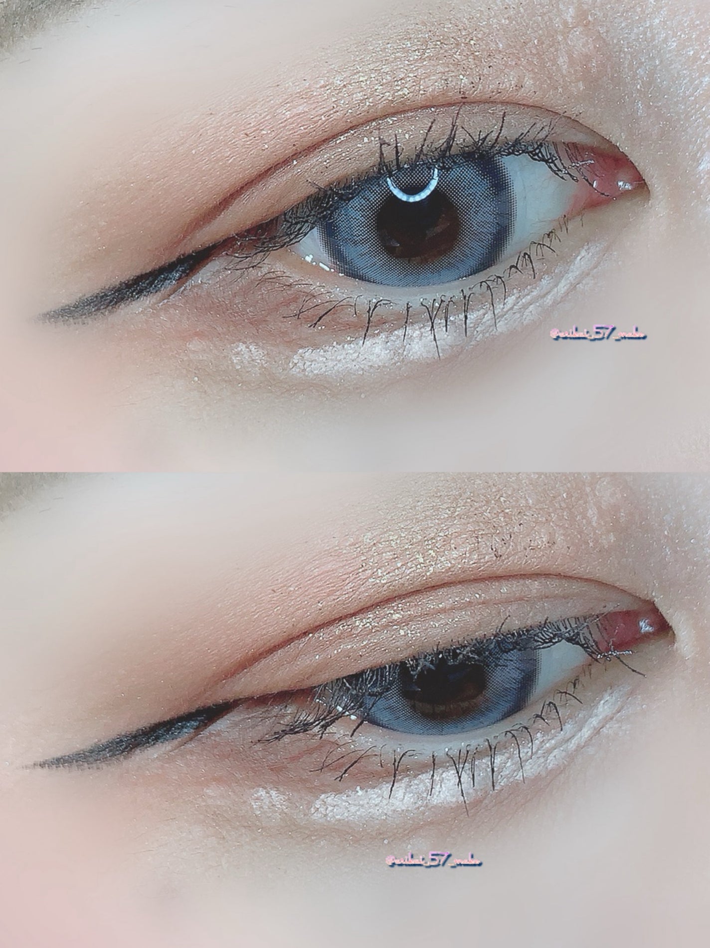 描くふたえアイライナー/CEZANNE/リキッドアイライナーを使ったクチコミ(4枚目)