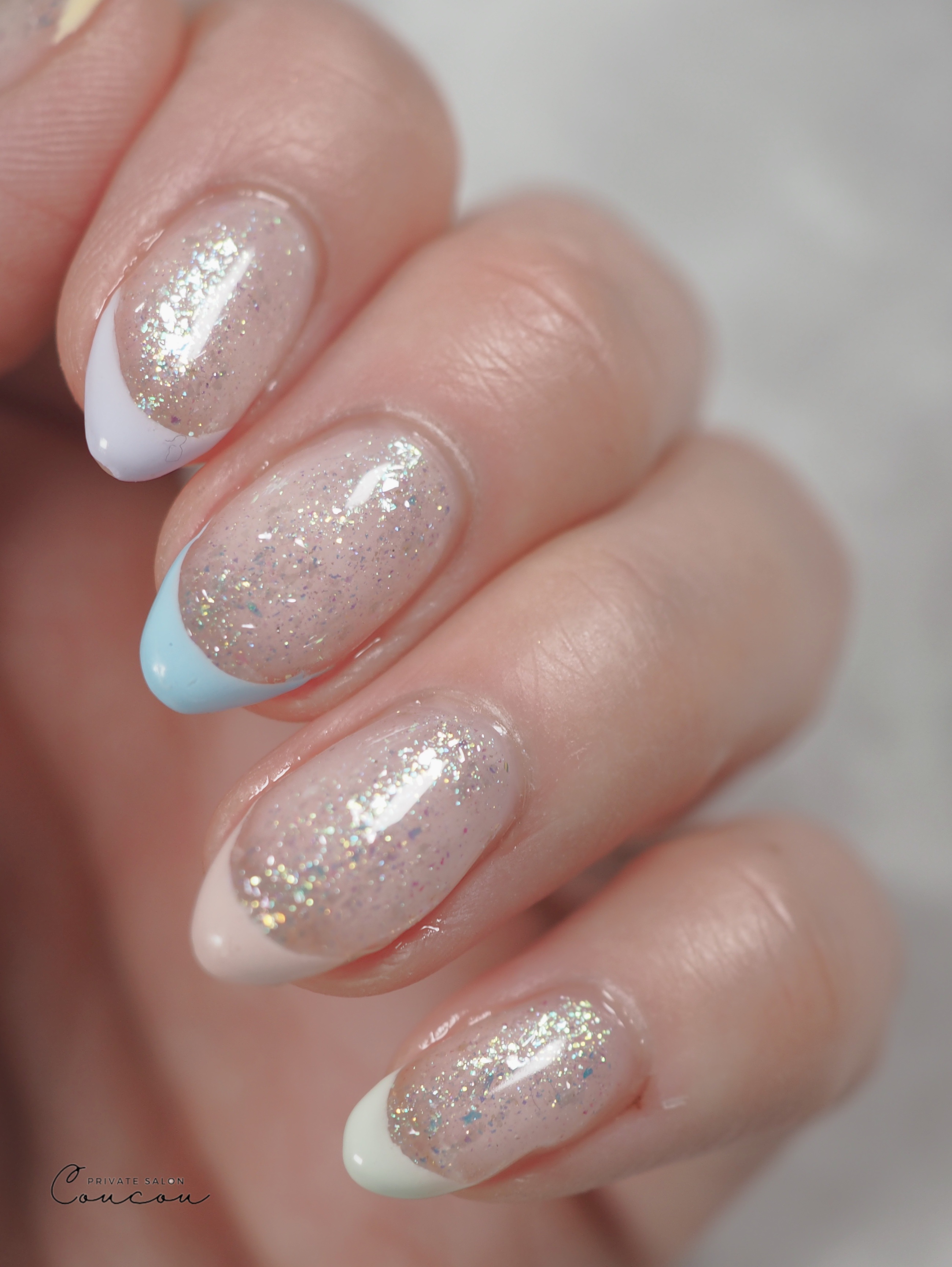 #ジェルネイル,#ネイル,#マットネイル,#パステルネイル,#パステルフレンチネイル,#セルフネイル,#春ネイル,#トレンドネイルのネイルデザイン