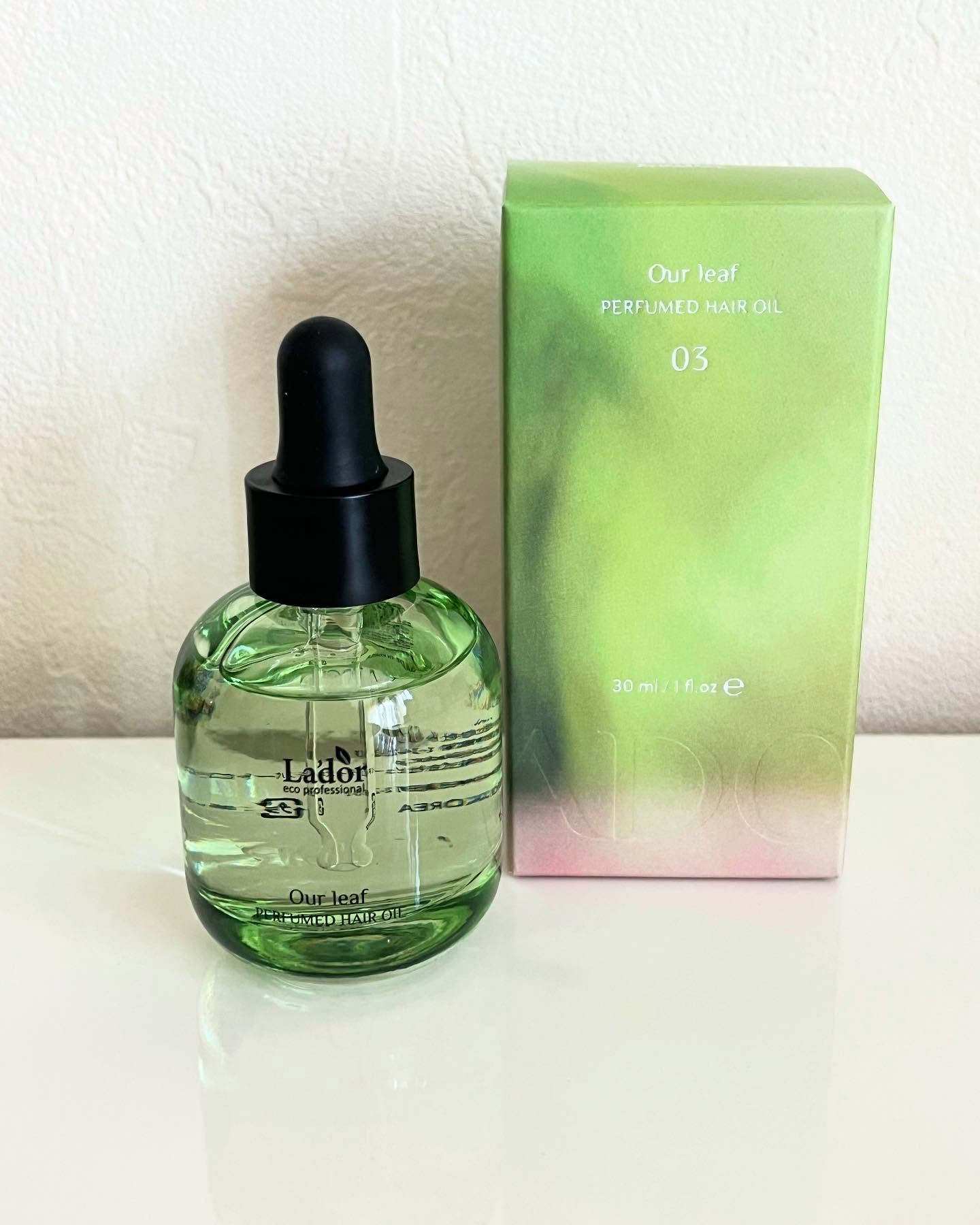 パフュームヘアオイル アワーリーフ 80ml/La'dor/ヘアオイルを使ったクチコミ（1枚目）