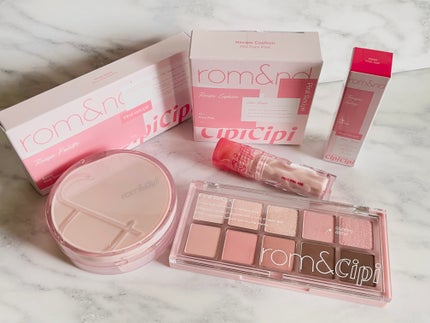 ロムシピ レシピパレット/rom&Cipi/アイシャドウパレットを使ったクチコミ(1枚目)