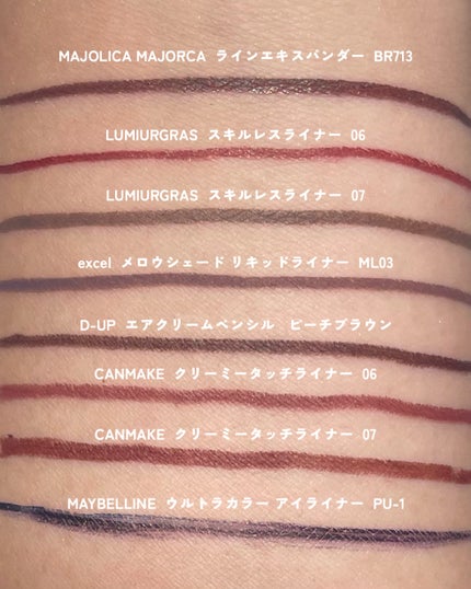 クリーミータッチライナー/キャンメイク/ジェルアイライナーを使ったクチコミ(4枚目)