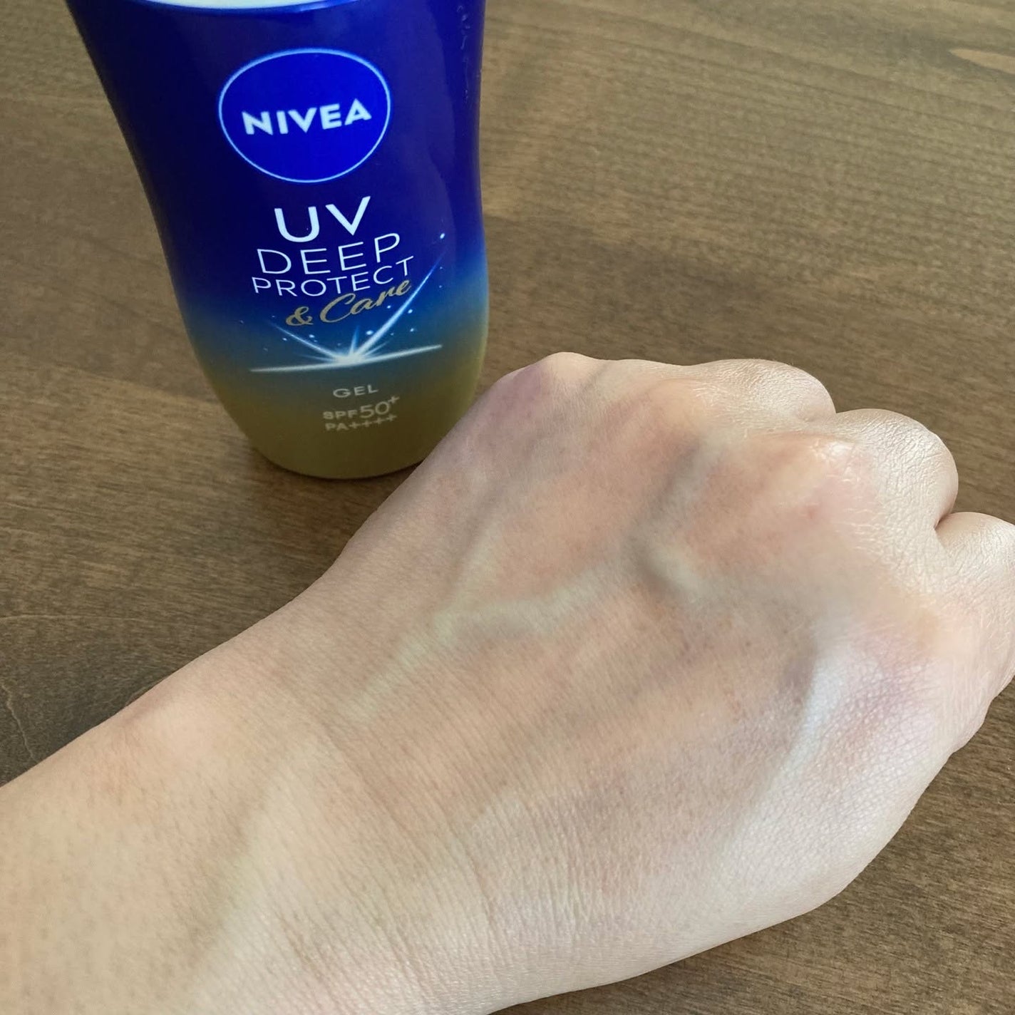 ニベアUV ディープ プロテクト&ケア ジェル/ニベア/日焼け止めジェルを使ったクチコミ(4枚目)