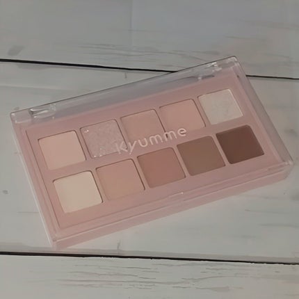 KM デイリートーンアイシャドウパレット/Kyumme/アイシャドウパレットを使ったクチコミ(3枚目)