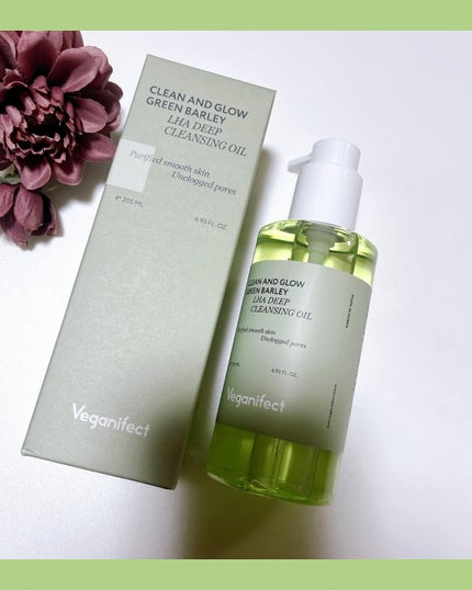 青麦LHAディープクレンジングオイル/Veganifect/オイルクレンジングを使ったクチコミ(2枚目)