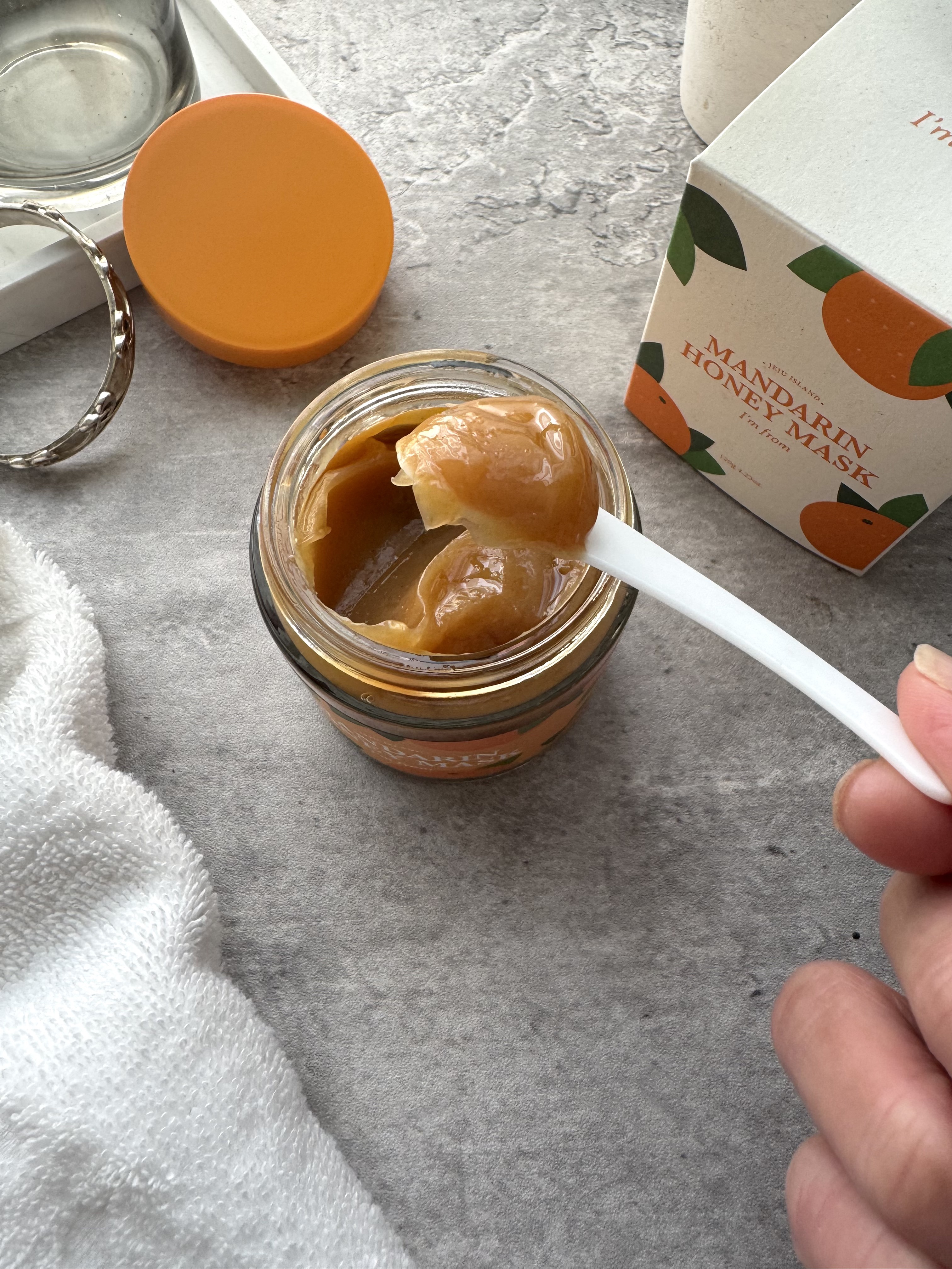 マンダリンハニーマスク/I'm from/洗い流すパック・マスクを使ったクチコミ（3枚目）