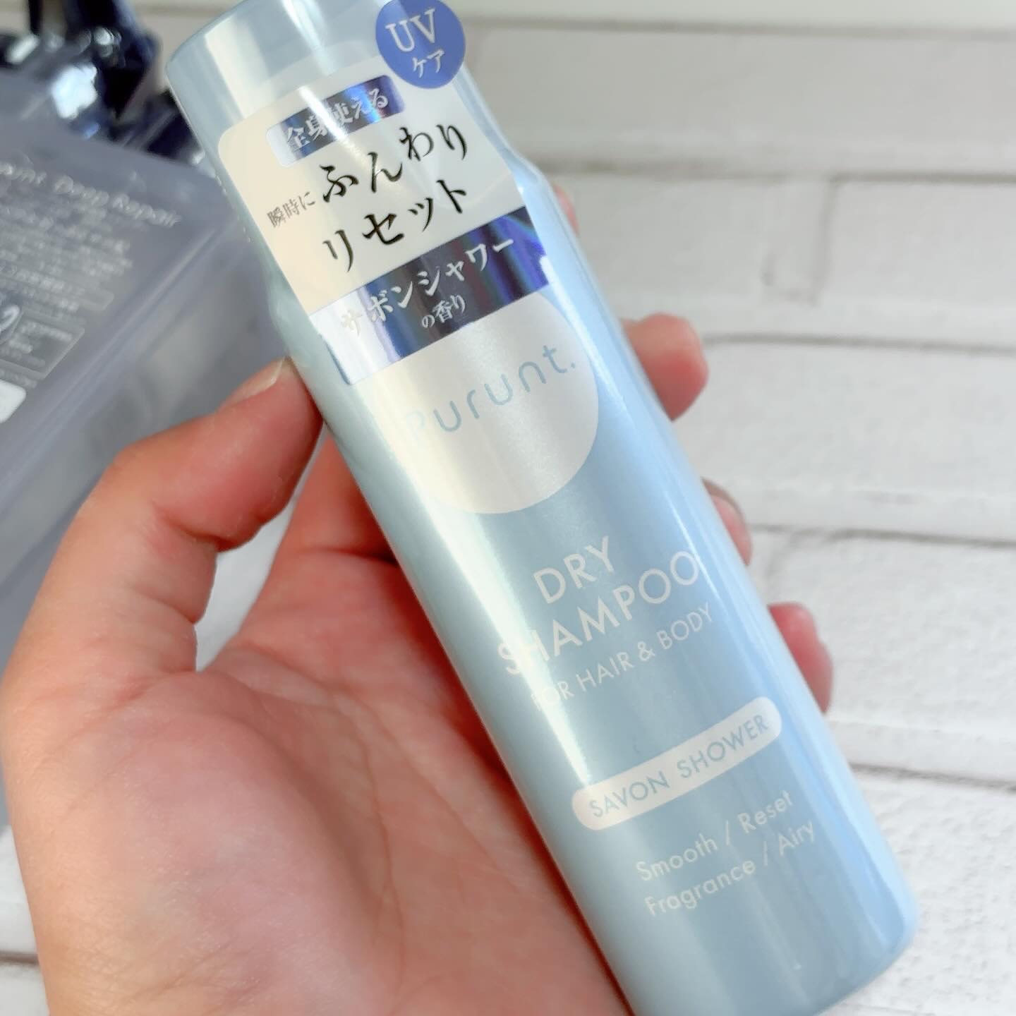 プルント　マルチケアドライシャンプー　サボンシャワー/Purunt./ドライシャンプーを使ったクチコミ（3枚目）