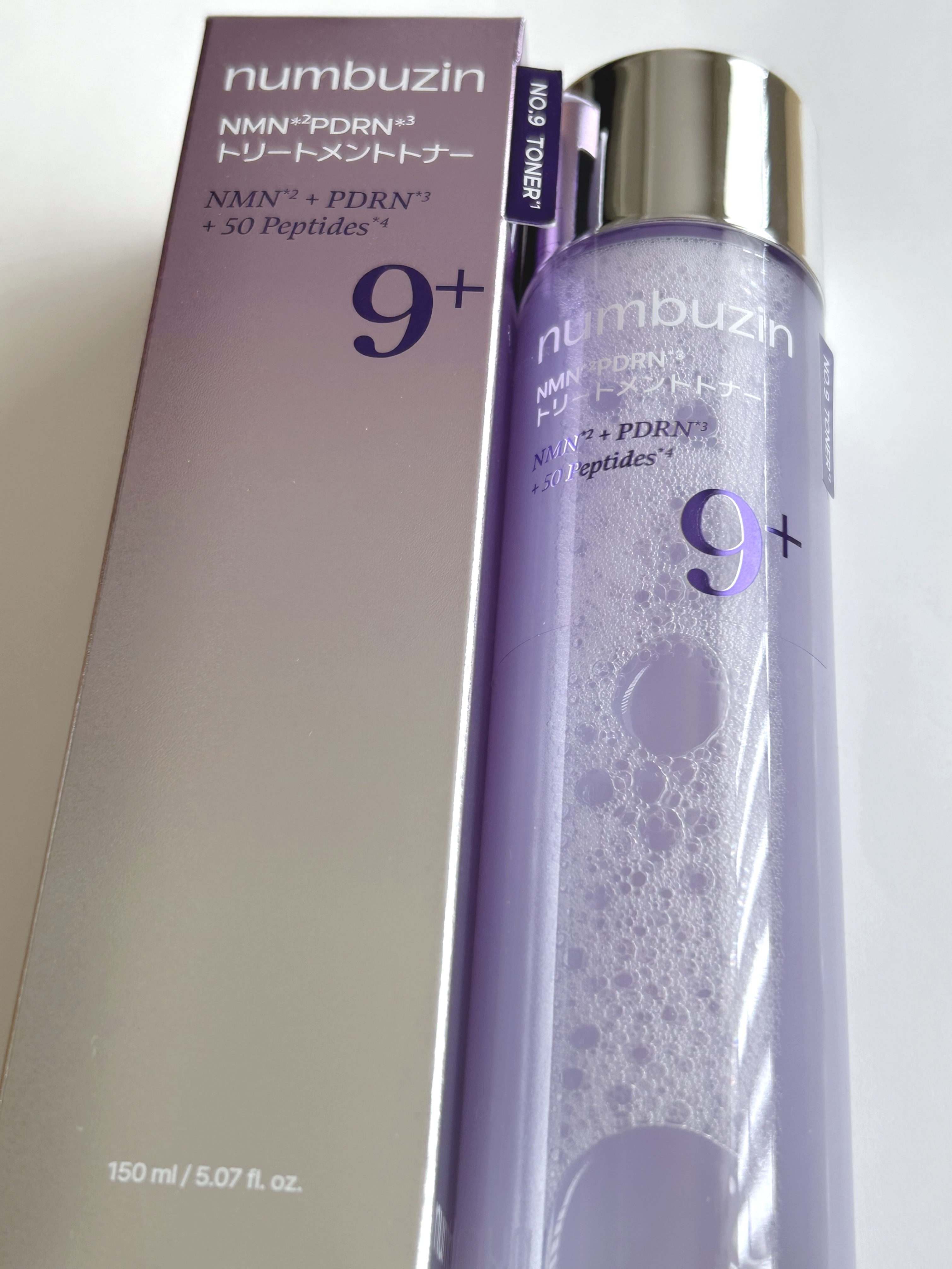 9番 NMN PDRNトリートメントトナー/numbuzin/化粧水を使ったクチコミ（2枚目）
