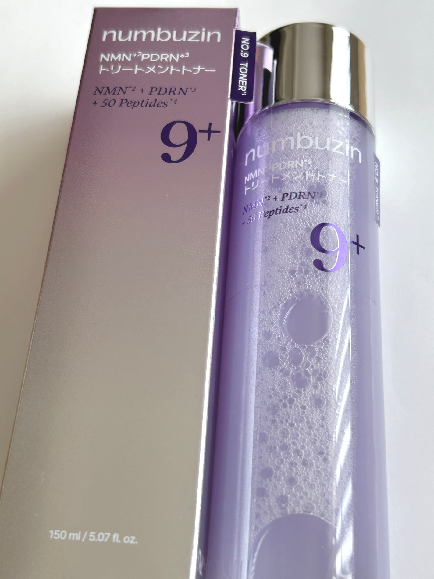 9番 NMN PDRNトリートメントトナー/numbuzin/化粧水を使ったクチコミ(2枚目)