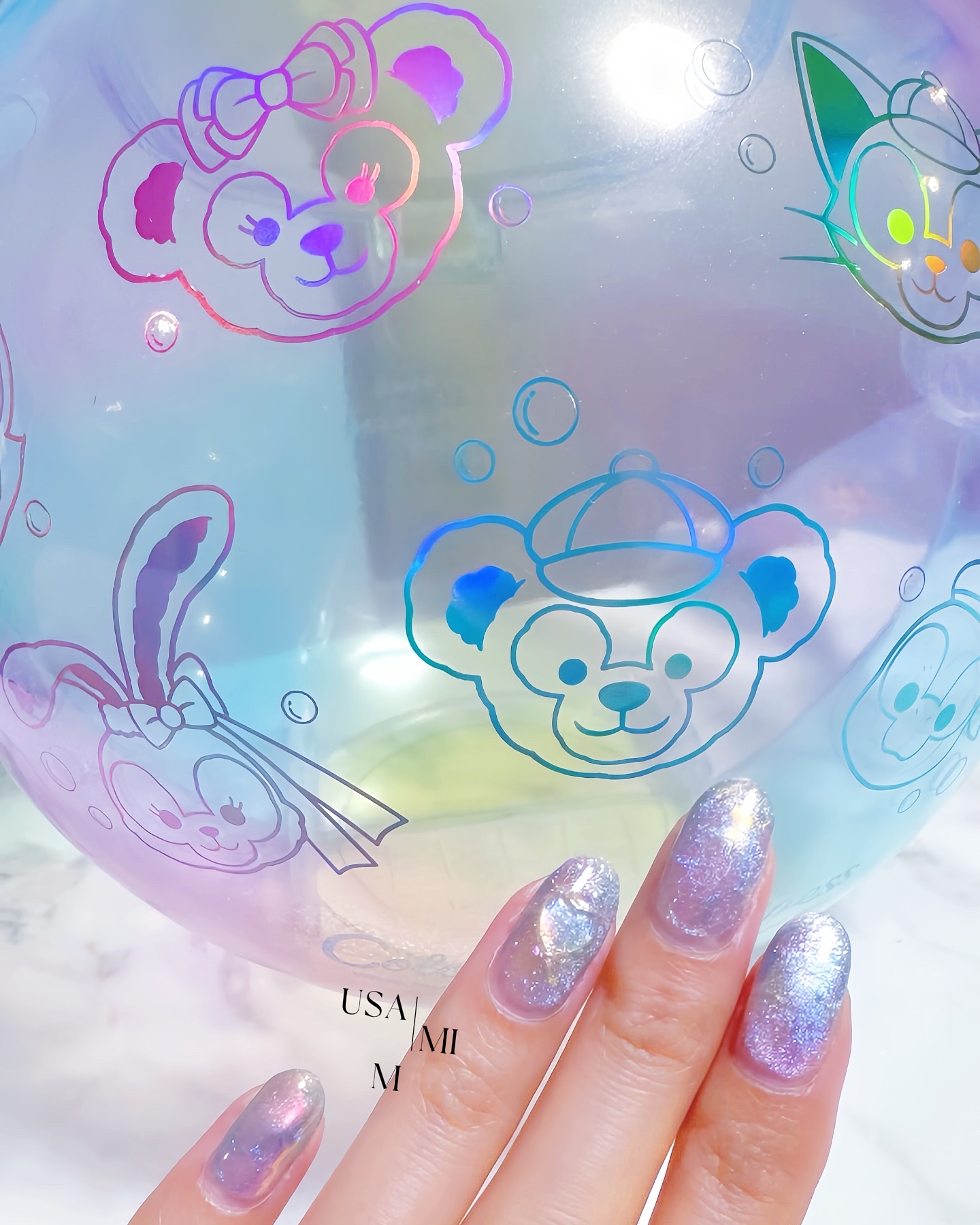 #透け感宝石ネイル,#ちゅるんネイル,#梅雨ネイル,#ディズニーネイル,#ネイル,#ジェルネイル,#透明感ネイル,#春ネイル,#肌馴染みネイル,#上品ネイル,#トレンドネイルのネイルデザイン