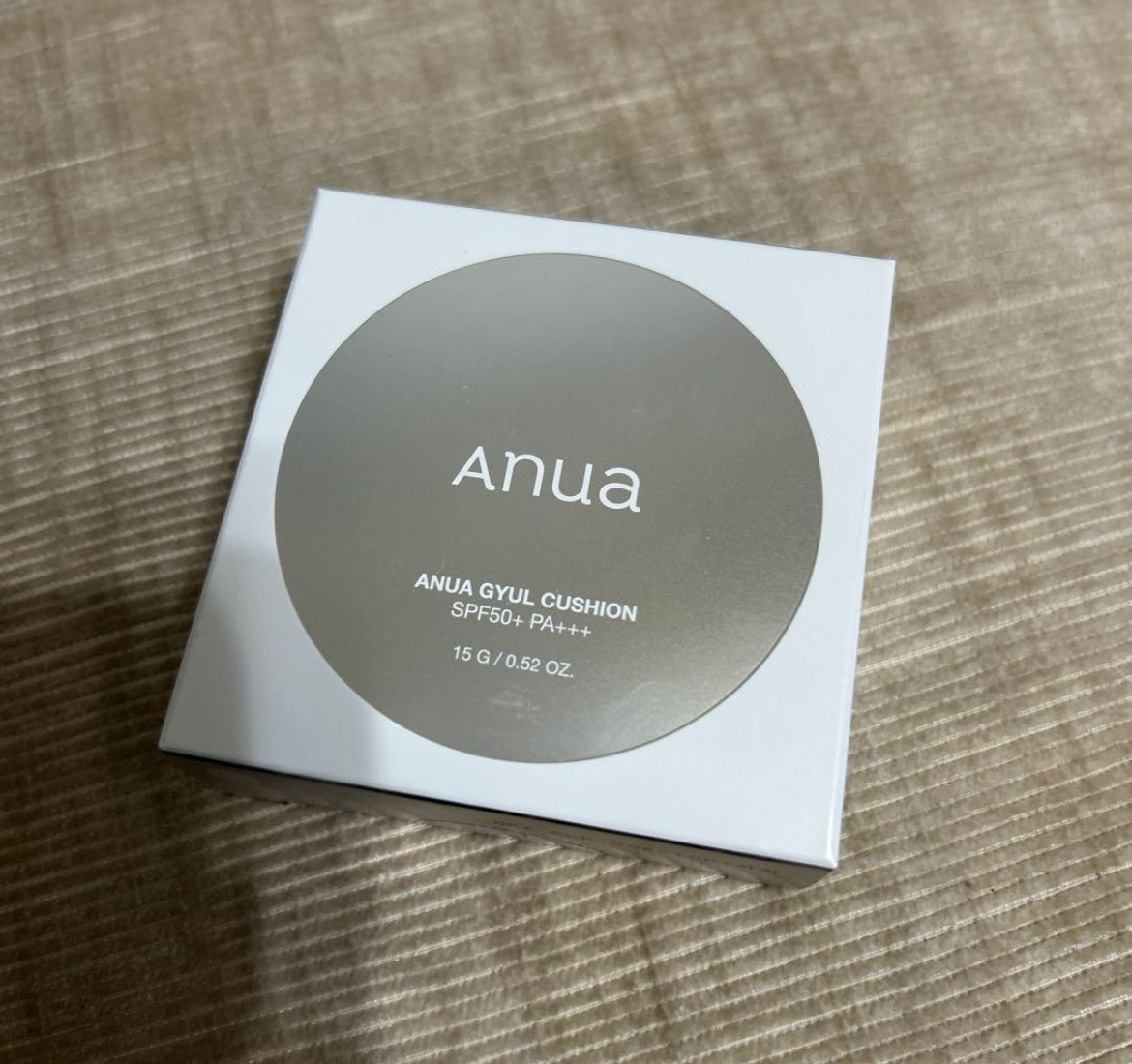 セミグロウベールクッション/Anua/クッションファンデーションを使ったクチコミ（1枚目）