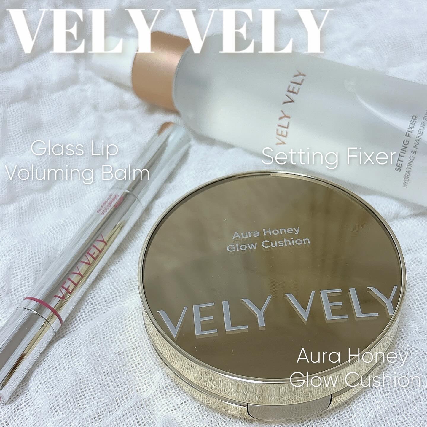 はちみつツヤ肌クッションファンデ/VELY VELY/クッションファンデーションを使ったクチコミ（1枚目）