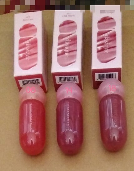 ジューシーデューイグロウティントミニ/dasique/リップティントを使ったクチコミ(1枚目)