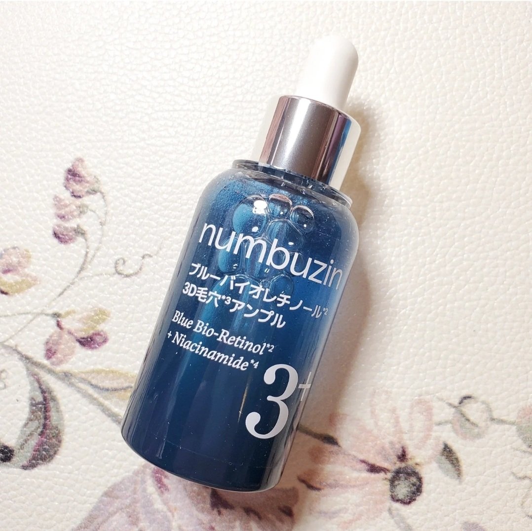 3番 ブルーバイオレチノール3D毛穴アンプル/numbuzin/美容液を使ったクチコミ（2枚目）