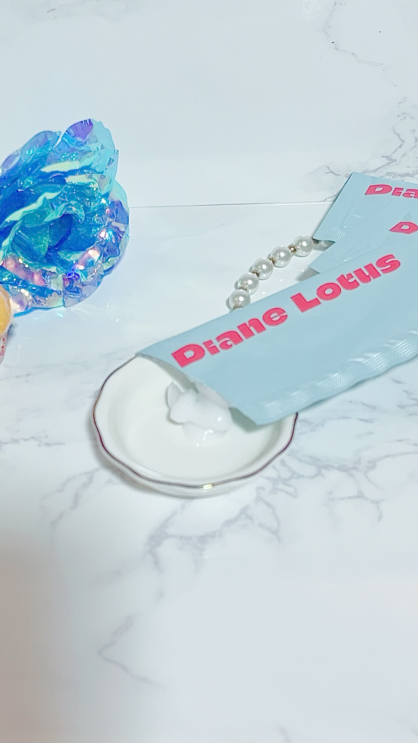 ロータス 水素トリートメント ティー＆シトラスの香り 13g × 4包入り/ダイアン/洗い流すヘアトリートメントを使ったクチコミ（3枚目）