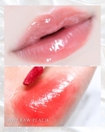 ロウグロウジェルティント/hince/リップティントを使ったクチコミ(4枚目)