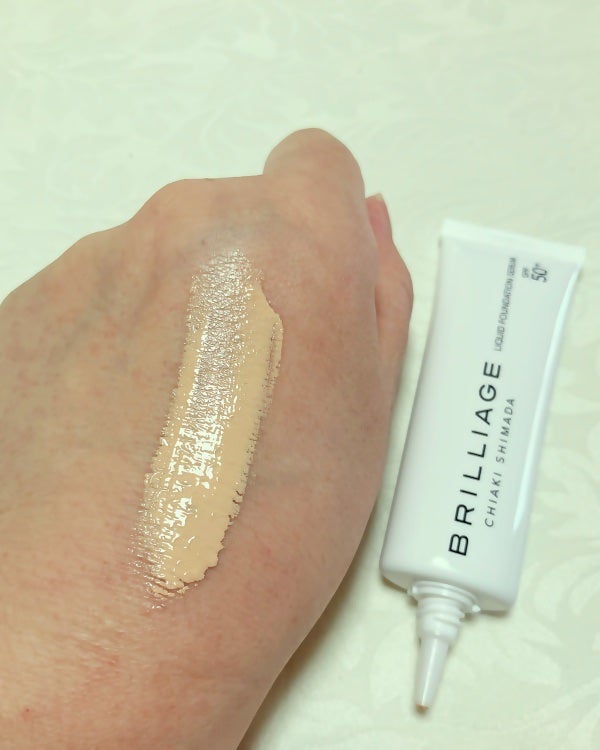 セッティング リキッドファンデーション セラム/ブリリアージュ/リキッドファンデーションを使ったクチコミ(6枚目)