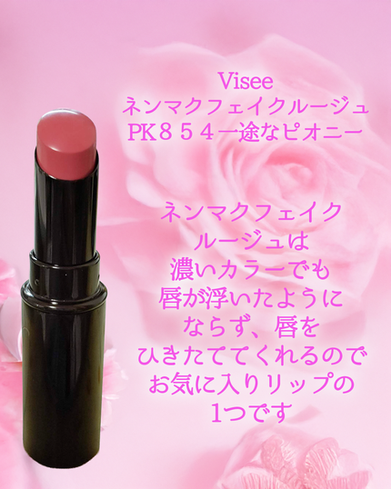 ネンマクフェイク ルージュ/Visée/口紅を使ったクチコミ(2枚目)