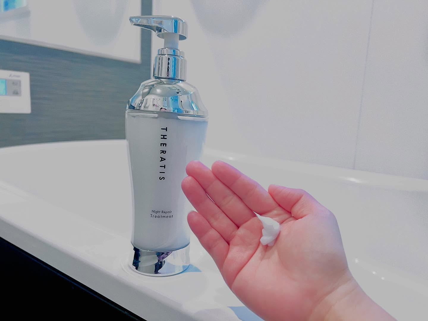 ナイトリペア シャンプー/ヘアトリートメント/THERATIS/シャンプー・コンディショナーを使ったクチコミ（3枚目）