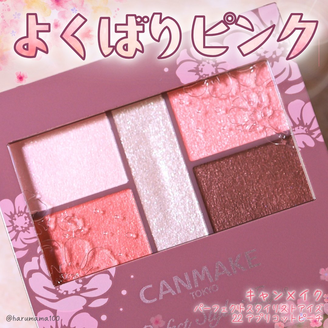 パーフェクトスタイリストアイズ/キャンメイク/アイシャドウパレットを使ったクチコミ（1枚目）