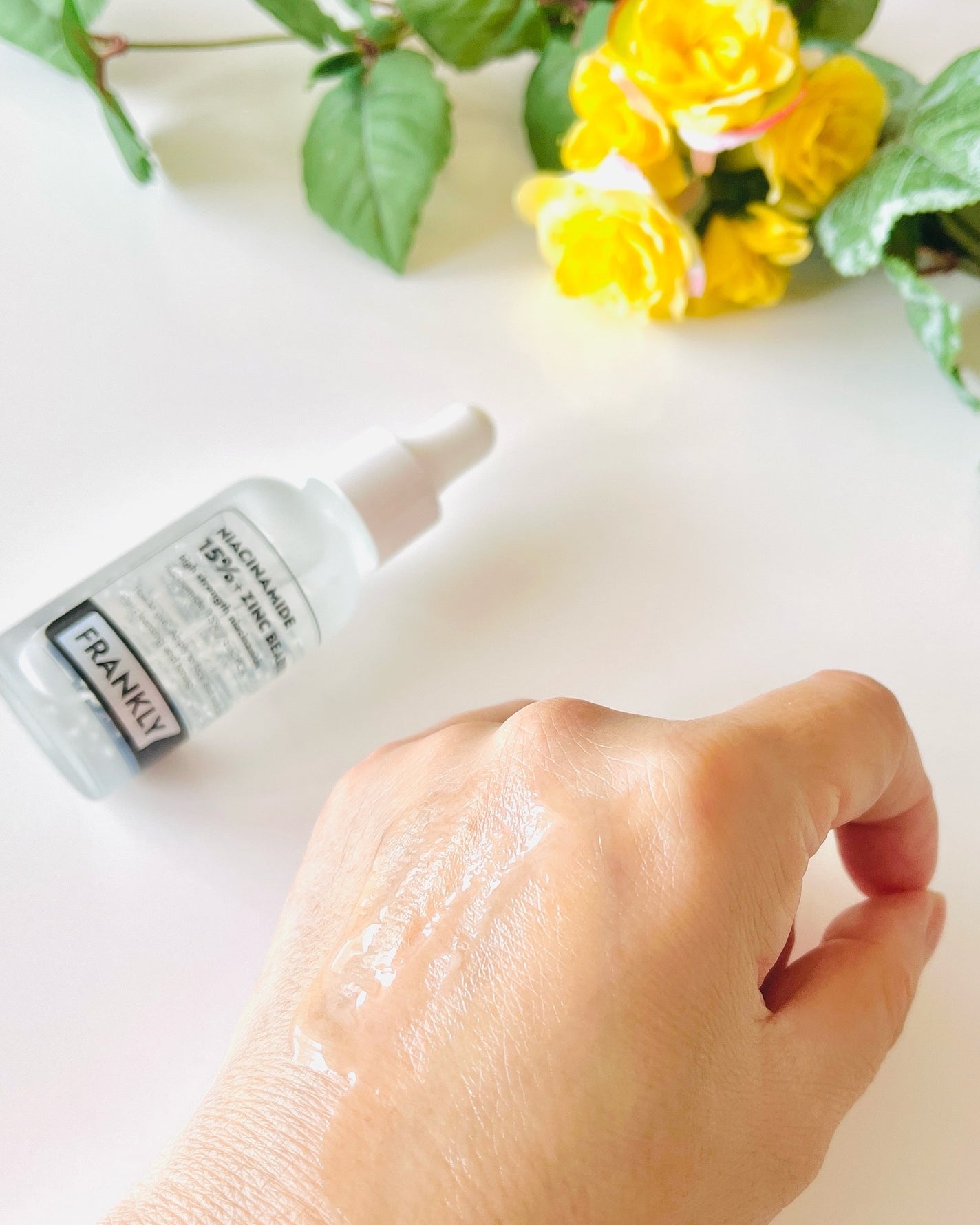 ナイアシンジンクビーズセラム/Frankly/美容液を使ったクチコミ(6枚目)