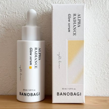 アルファラディアンスグローセラム/BANOBAGI/美容液を使ったクチコミ(1枚目)