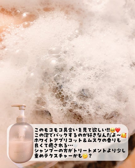 シャンプー/トリートメント パールシャイン(PS)/CLAYGE/市販シャンプーを使ったクチコミ(3枚目)
