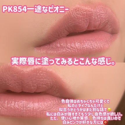 ネンマクフェイク ルージュ/Visée/口紅を使ったクチコミ(5枚目)