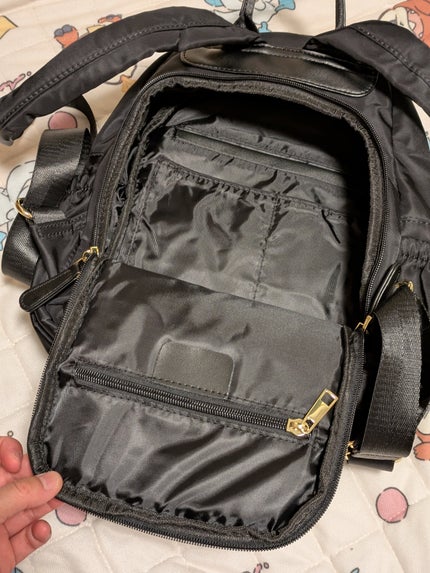 真紅 on LIPS 「LASTOS様のリュックをお試しさせて頂きました。今回はブラッ..」(7枚目)