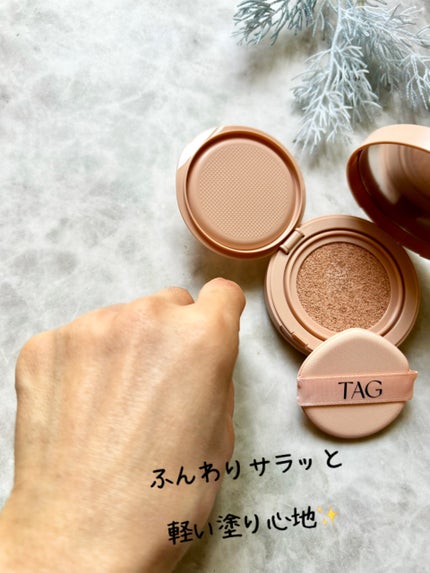 ベルベットカバークッション/TAG/クッションファンデーションを使ったクチコミ(7枚目)