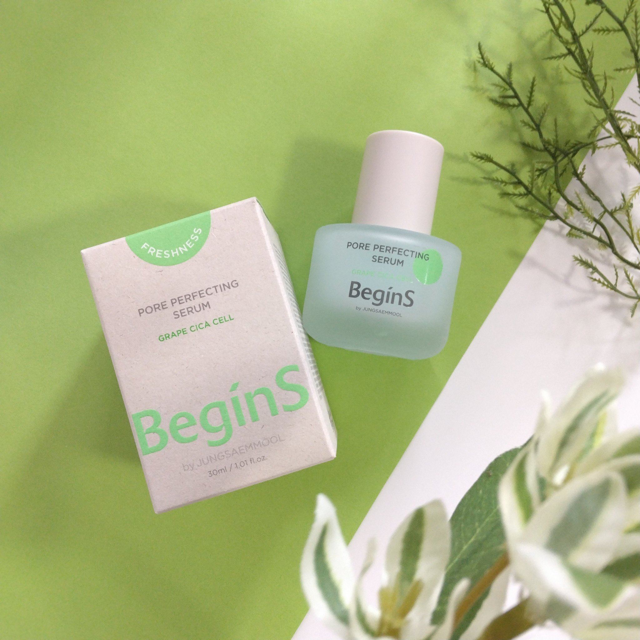 Pore Perfecting Serum/BeginS by JUNGSAEMMOOL/美容液を使ったクチコミ（1枚目）