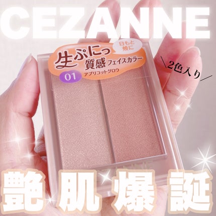 フェイスグロウカラー/CEZANNE/クリームハイライトを使ったクチコミ(1枚目)