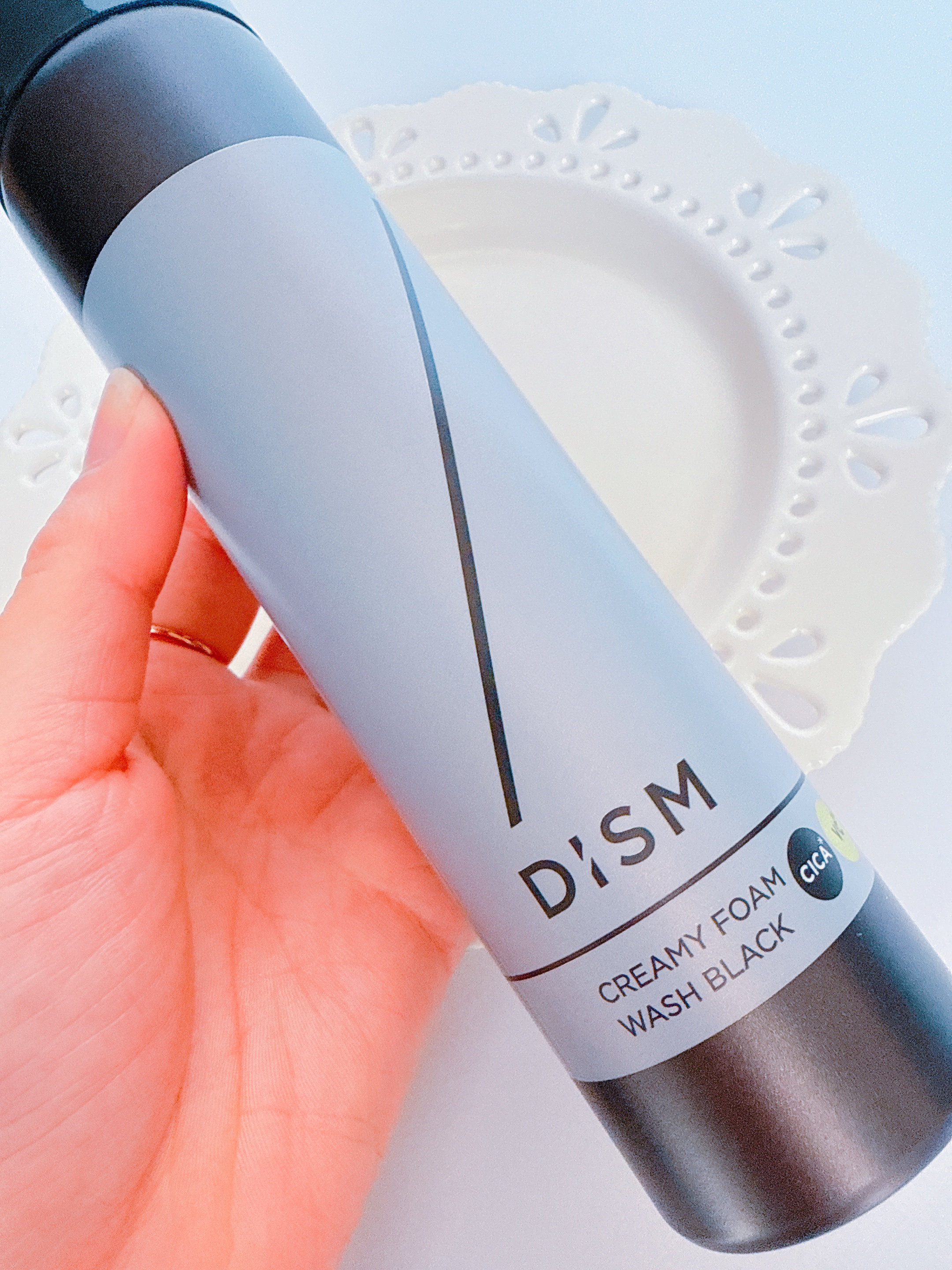 ディズム クリーミーフォームウォッシュ ブラック/DISM/泡洗顔を使ったクチコミ（2枚目）