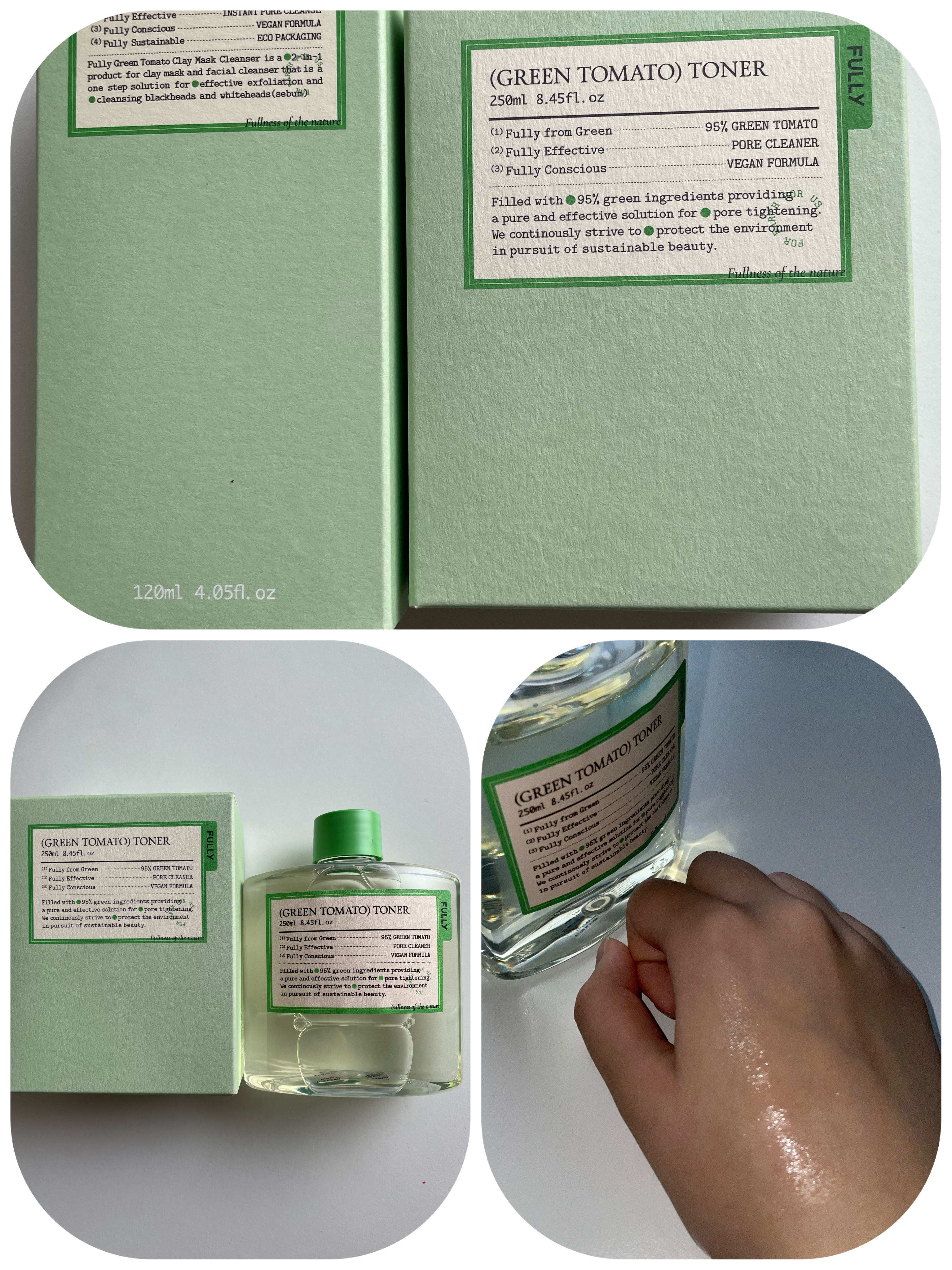グリーントマトトナー/FULLY/化粧水を使ったクチコミ（3枚目）