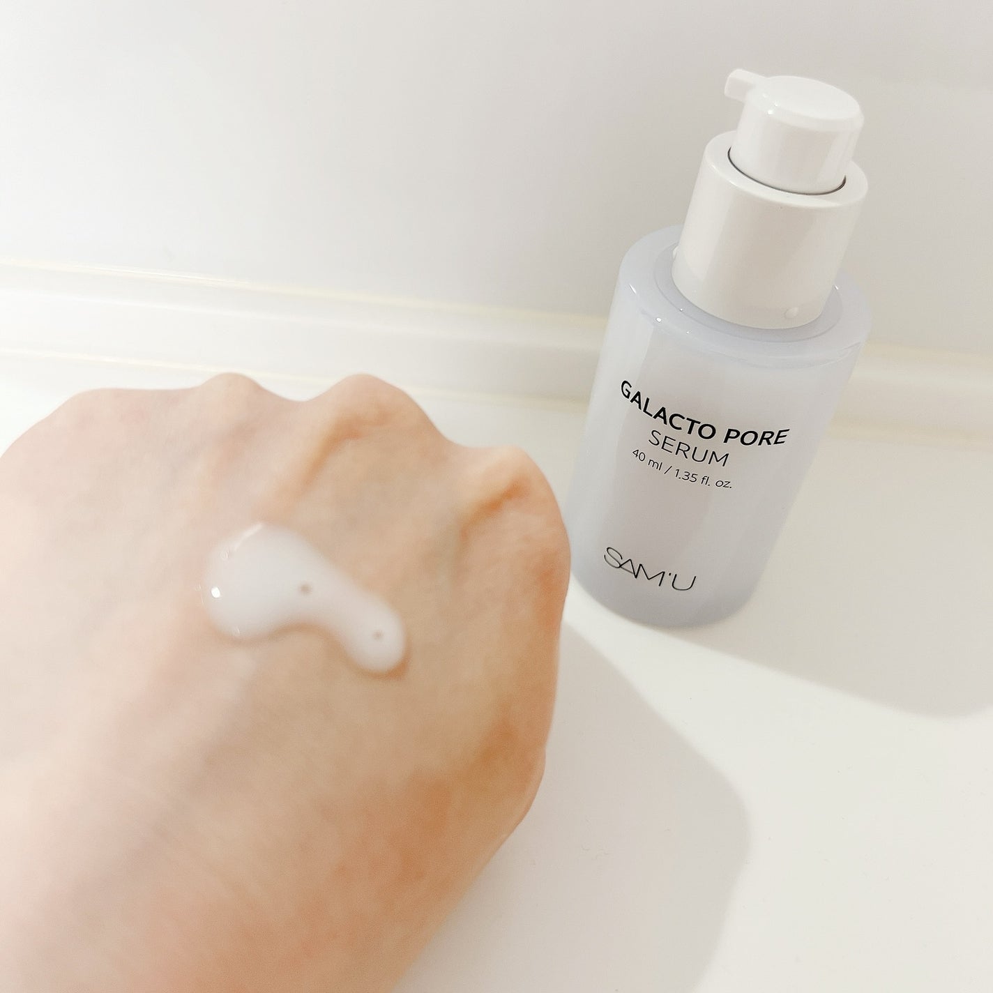 サミュ ガラクトポア セラム/SAM'U/美容液を使ったクチコミ(2枚目)