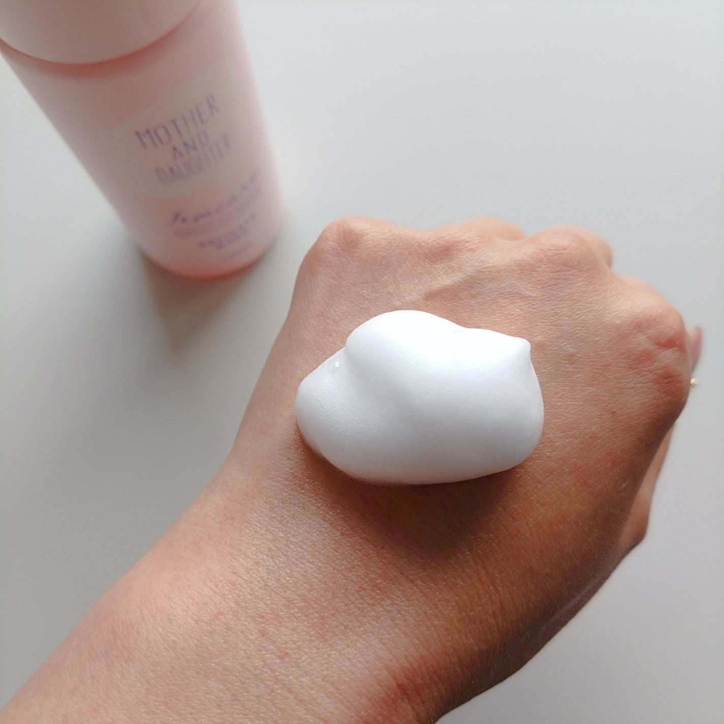 マザー&ドーター デリケート泡ウォッシュ/Mother&Daughter/デリケートゾーンケアを使ったクチコミ(2枚目)