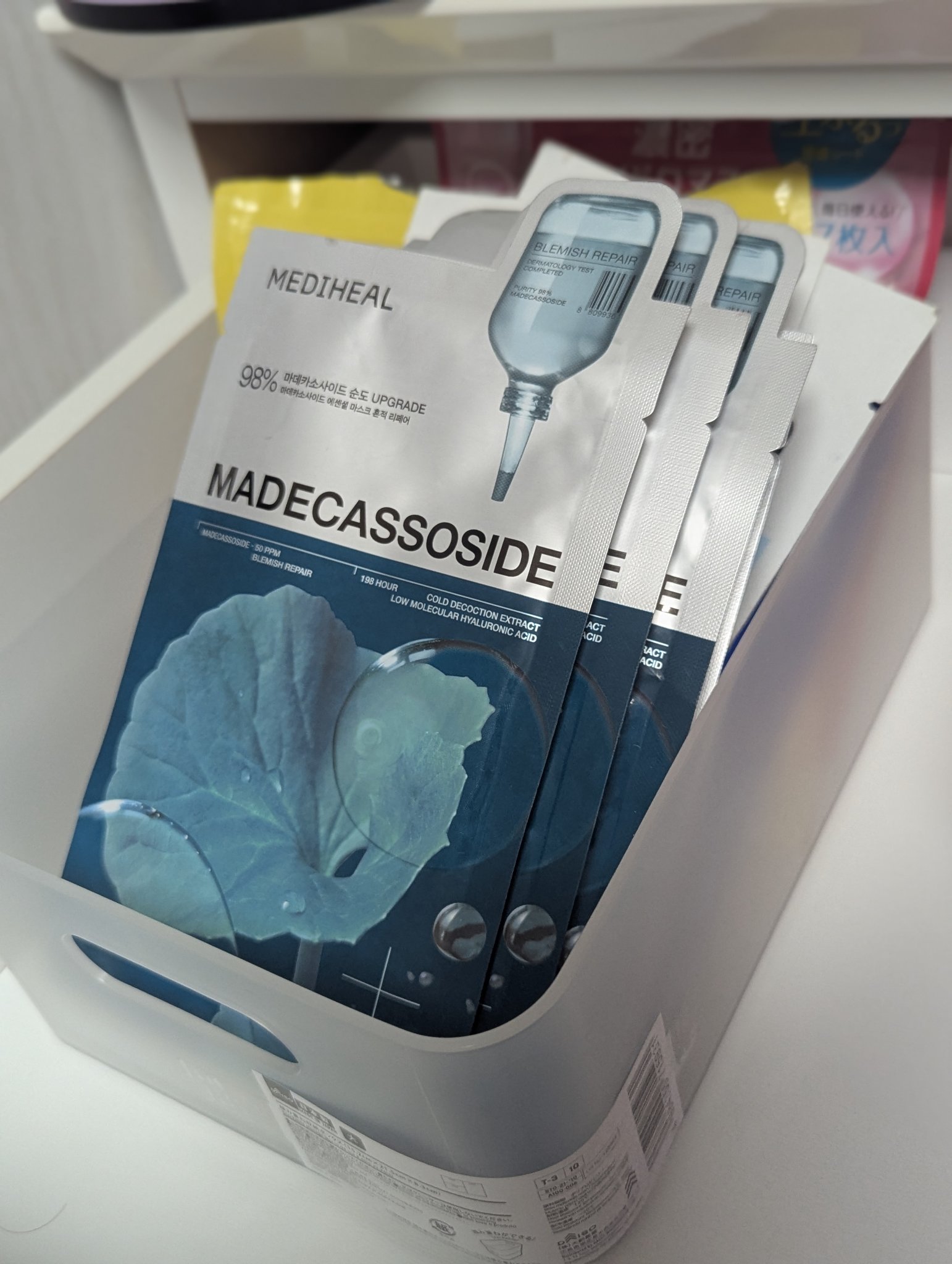 積み重ね収納ボックス（スクエア）/DAISO/その他を使ったクチコミ（3枚目）